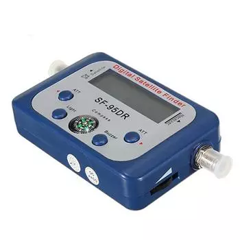 Универсальный портативный цифровой ЖК-спутниковый искатель измеритель силы сигнала Sky Dish Freesat конвертер 950-2150 МГц белый