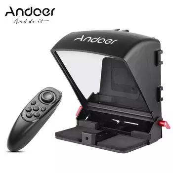 Универсальный портативный телесуфлер A1 для видеокамеры смартфона/планшета/DSLR чёрный