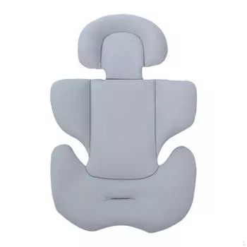 Универсальный практичный коврик для новорожденного в коляску серый серый