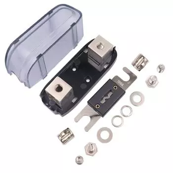 Универсальный предохранитель ANL Car Audio 60A-300A, автоматический держатель предохранителя ANL с предохранителем для автомобильной аудиосистемы, высокая термостойкость