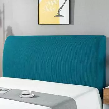 Универсальный прикроватный чехол Soft Pack Защитная эластичная ткань для кровати 1,8 м Мягкий чехол для изголовья кровати Простой современный пылезащитный чехол 180*70cm