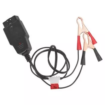 Универсальный профессиональный автомобильный кабель аварийного питания, автомобильный компьютер, ЭБУ, экономия памяти, автомобильный OBD2, инструмент для замены аккумулятора чёрный