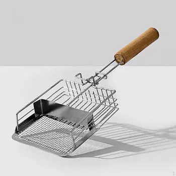 Универсальный просеивающий инструмент для кошачьего туалета для очистки песка и кошачьего туалета Steel Handle