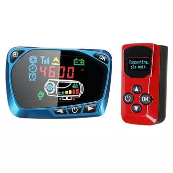 Универсальный пульт дистанционного управления 12 В/24 В, стояночный обогреватель, ЖК-дисплей термостата, переключатель