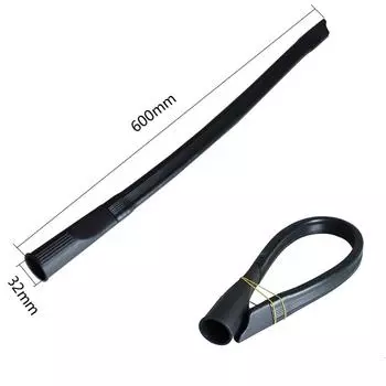 Универсальный пылесос разделяет длинную гибкую плоскую тонкую головку сопла всасывания 32мм чёрный