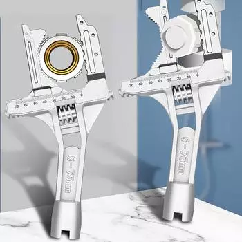 Универсальный разводной гаечный ключ для ремонта смесителей в ванной комнате, снятия гаек, резки труб, ремонта сантехники D