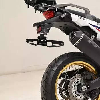 Универсальный регулируемый держатель номерного знака мотоцикла, кронштейн для крепления, алюминиевая крышка номерного знака красный