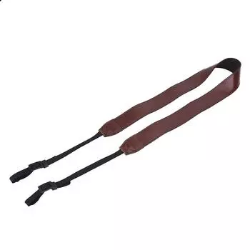 Универсальный регулируемый ремень для камеры из искусственной кожи на плечо и шею, аксессуар для фотосъемки, кофе кофейный