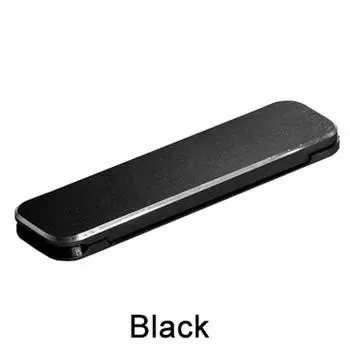 Универсальный регулируемый угол наклона складной невидимый настольный держатель подставка для мобильного телефона мини чёрный