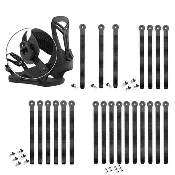 Универсальный ремень для лестницы на щиколотке для сноуборда, сменный прочный ремень на щиколотке с простой установкой 2 pack