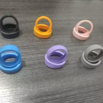 Универсальный резиновый защитный бесшумный чехол на колесо багажа - нескользящий и прочный