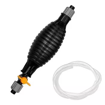 Универсальный ручной бензонасос Ручной автомобильный топливный насос Всасывающая трубка Портативный ручной бензонасос Аквариум with 1m Durable Hoses