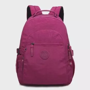 Универсальный рюкзак из промытого нейлона: Практичная дорожная сумка для мальчиков и девочек начальной и средней школы