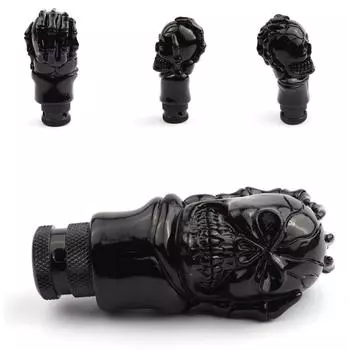 Универсальный рычаг переключения передач в виде черепа для автомобиля, подходит для механической коробки передач