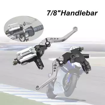 Универсальный рычаг тормозного насоса сцепления мотоцикла, главный гидравлический цилиндр красный