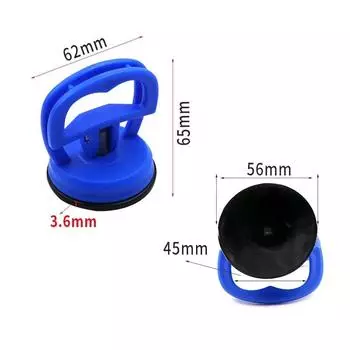 Универсальный съемник для ремонта вмятин мини-автомобиля, присоска, инструмент для удаления кузова, панель, инструмент для удаления вмятин, сверхпрочная резина для стекла, металла красный