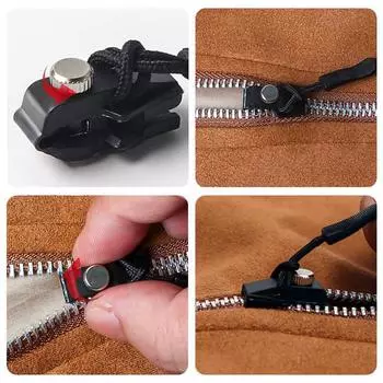 Универсальный съемный металлический слайдер-молния, съемный комплект для мгновенного ремонта, сменные замки для одежды и багажа 15Pcs