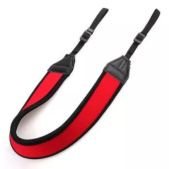 Универсальный шейный плечевой ремень Ремень-слинг Универсальные плечевые шейные ремни для фотоаппарата красный