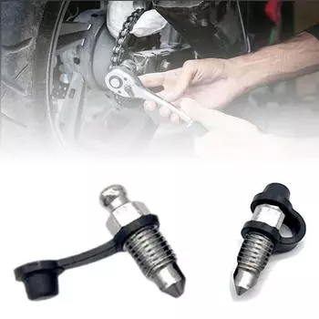 Универсальный штуцер для прокачки тормозов, многоразмерный автомобильный мотоциклетный тормозной насос суппорта прокачивающий винт для Kawasaki Suzuki Honda W3G1