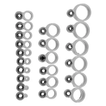 Универсальный силиконовый комплект для ремонта направляющей проволоки для удилищ 1422 шт. для всех размеров удилищ 14pcs