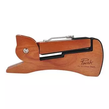 Универсальный складной держатель подставки для гитары из массива красного дерева, кронштейн для струнных инструментов, милый кролик