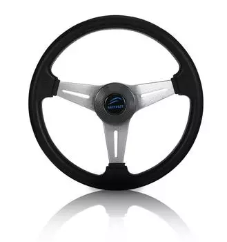 Универсальный скоростной катер 3 спицы рулевое колесо яхта морская лодка алюминиевый сплав покрытие 3/4 дюйма вал штурвал запасные части