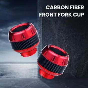 Универсальный слайдер рамы мотоцикла, алюминиевый сплав, передняя вилка, чашка, защита от падения, защита от падения, мотоцикл, скутер, чашка против падения красный