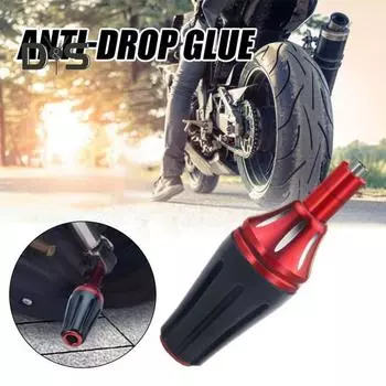 Универсальный слайдер рамы мотоцикла, защита от падения, защита от падения, стержень для защиты двигателя от падения, палка серебряный