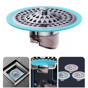 Универсальный слив для пола в ванной комнате, слив для душа, современный слив для пола в ванной, быстрый слив, противоток для душа A