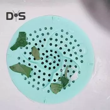 Универсальный сливной фильтр для душа, круглый прочный напольный слив для душа, ванна, раковина, пробка для улавливания волос белый