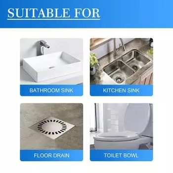 Универсальный сливной фильтр для раковины, заглушка, набор для чистки труб, устойчивый к запахам, фильтр для слива для ванной комнаты и кухни A