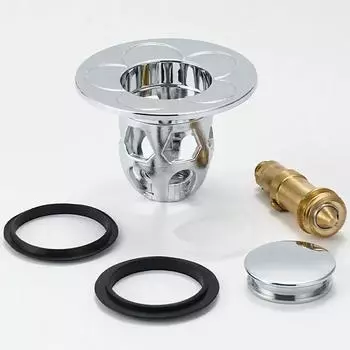 Универсальный сливной фильтр Rebound Drain Plug для раковины, выдвижной хромированный фильтр для раковины с улавливателем волос, сливной заглушка для раковины в ванной комнате, легко нажимаемый тип серебряный