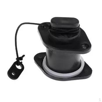 Универсальный сливной клапан шпигата для надувной лодки каяк Dinghy Marine - черный, 36 мм