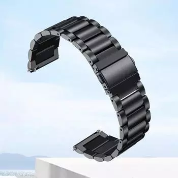 Универсальный сменный ремешок для часов 18/20/22 мм, браслет из нержавеющей стали, ремешок на запястье для Samsung/для Huawei/для Xiaomi 18mm серебряный