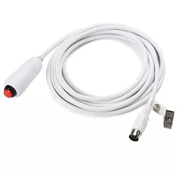 Универсальный сменный шнур для кнопки вызова медсестры с зажимом для простыни для устройств вызова медсестры