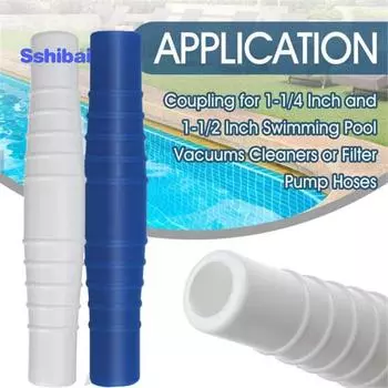 Универсальный соединитель для шланга для бассейна. Высокая прочность. Быстрое подключение. Не легко деформируемый фильтр-насос. Соединительный соединитель для шланга для бассейна. Адаптер. Принадлежности для бассейна. синий