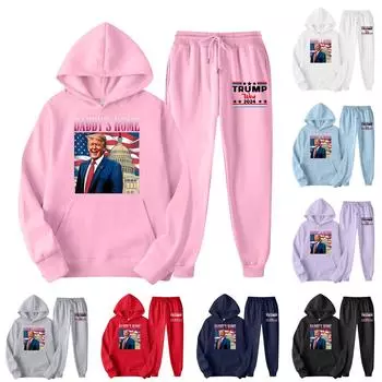 Универсальный спортивный костюм с капюшоном, спортивный костюм унисекс из двух частей, комплект из толстовки с капюшоном и спортивных штанов с длинным рукавом XXXL белый