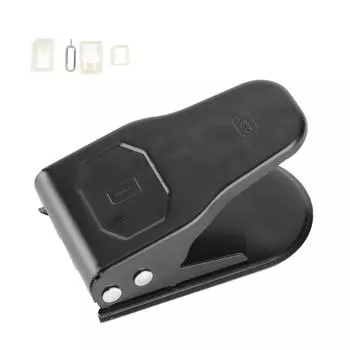 Универсальный стандартный микронанометровый резак для SIM-карт 3 в 1, адаптер для 3 SIM-карт, 1 игла для SIM-карты