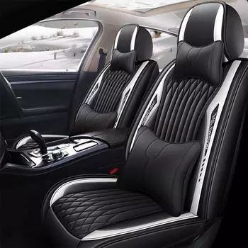Универсальный стильный чехол для сиденья автомобиля из искусственной кожи 3D Rhombic для Hover JOLION DARGO H3 H6 Coupe H9 Автомобильные аксессуары Детали интерьера