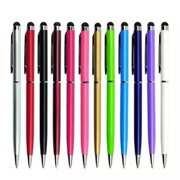 Универсальный стилус 2 в 1 с сенсорным экраном для Ipad Iphone Samsung Tablet Все мобильные телефоны Tablet PC чёрный