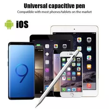 Универсальный стилус для Android IOS Windows Touch Pen для iPhone Samsung Huawei Xiaomi Tablet Oneplus смартфон iPad Pencil белый