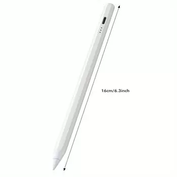 Универсальный стилус для Android IOS Windows, емкостный сенсорный экран, стилус для iPad, Apple Pencil для планшета Huawei Xiaomi белый