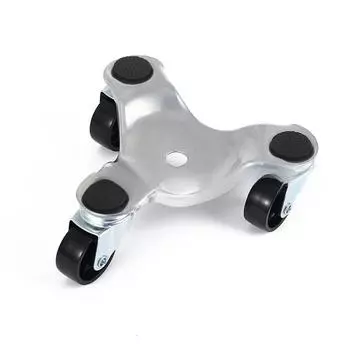 Универсальный сверхмощный серебристый треугольный мебельный подъемник с колесами