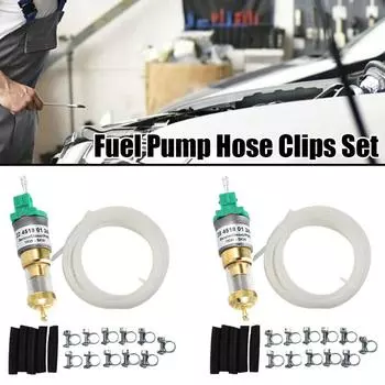 Универсальный сверхтихий 12 В дизельный нагреватель топливный насос шланговые зажимы набор для 1 кВт-5 кВт автомобильный воздушный нагреватель дизельный парковочный масляный насос