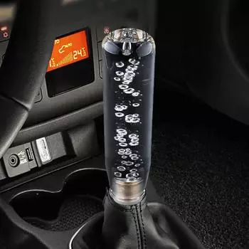 Универсальный светодиодный цветной автомобильный переключатель передач, удлинитель ручки переключения передач с зарядным устройством USB, рычаг ручного переключения передач