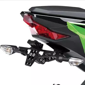 Универсальный светодиодный фонарь номерного знака мотоцикла декоративная лампа универсальная для Honda Kawasaki Yamaha Suzuki Little Monkey водонепроницаемая чёрный