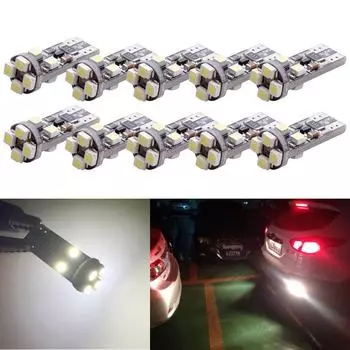 Универсальный светодиодный фонарь T10 Canbus для автомобилей - ширина 2835 8SMD, номерной знак, чтение и дальний свет .....