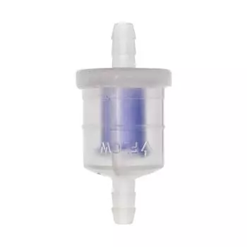 Универсальный топливный фильтр для малого двигателя 6,5 мм 1/4 дюйма для мотоцикла/автомобиля, скутера, квадроцикла/газонокосилки, пластиковый фильтр для бензина красный