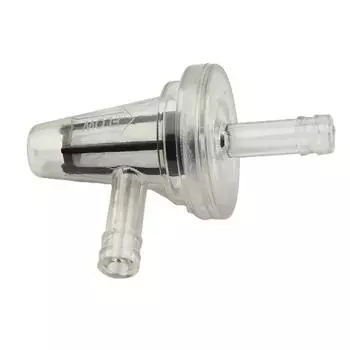 Универсальный топливный фильтр для мотоциклов, прямой угол, подходит для шлангов 5/16 или 8 мм, 6 см(L) х 3см(W) Прочный воздухозаборник, система подачи топлива CHINA