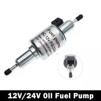 Универсальный топливный насос 22 мл 12 В/24 В от 1 до 5 кВт для Webasto Eberspacher, обогреватель для грузовика, воздушный парковочный обогреватель, импульсный дозирующий насос, насос воздушного обогревателя